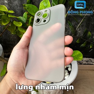 Combo 2 Ốp Lưng Trong Nhám Unibody iPhone 15 Pro Max Siêu Mỏng