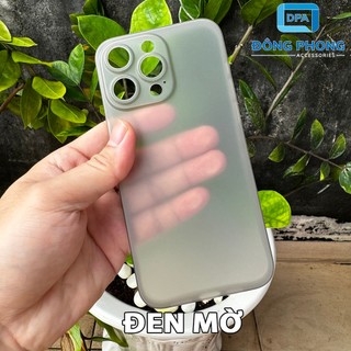 Combo 2 Ốp Lưng Trong Nhám Unibody iPhone 15 Pro Max Siêu Mỏng