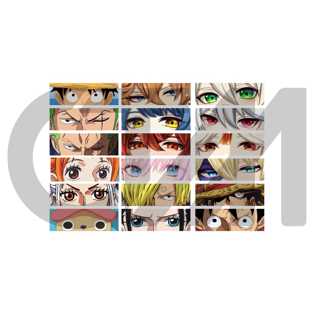 DECAL MẮT CAO CẤP THƯỜNG VÀ PHẢN QUANG