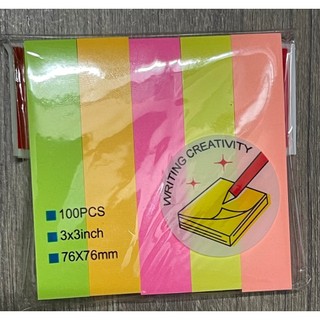 Combo 120 xấp giấy note, giấy ghi chú 3x2 kích thước 76x50mm