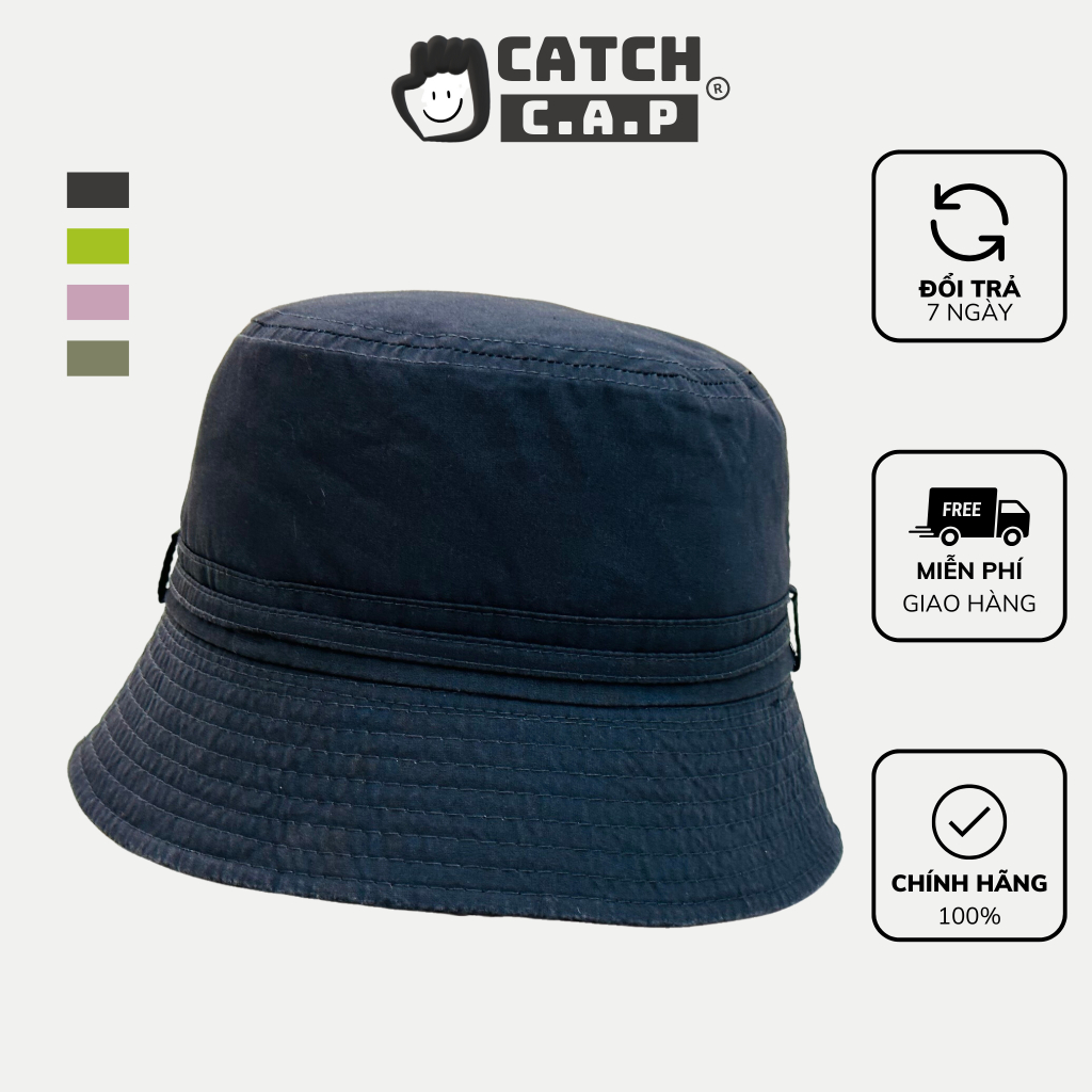 Nón Bucket Tròn Vành Unisex Thời Trang Cá Tính Cho Nam và Nữ BK05