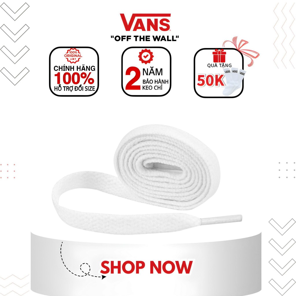Dây giày vans tiêu chuẩn