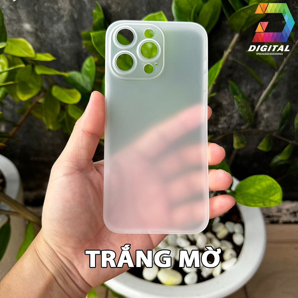 Combo 2 Ốp Lưng Trong Nhám Unibody iPhone 15 Pro Max Siêu Mỏng
