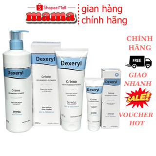 Kem Dưỡng Da Chống Nẻ Pháp Dexeryl Crème 50g - Kem Nẻ Dưỡng Ẩm Da Hỗ Trợ Cải Thiện Da Khô, Nứt Nẻ