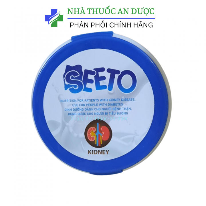 Sữa SEETO KIDNEY giúp bổ thận, gaimr suy thận, bảo vệ thận hộp 900g