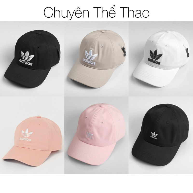 | MẪU NEW HÌNH THẬT | Nón mũ lưỡi trai adida|| s logo thêu mini from nam nữ Sẵn Hàng