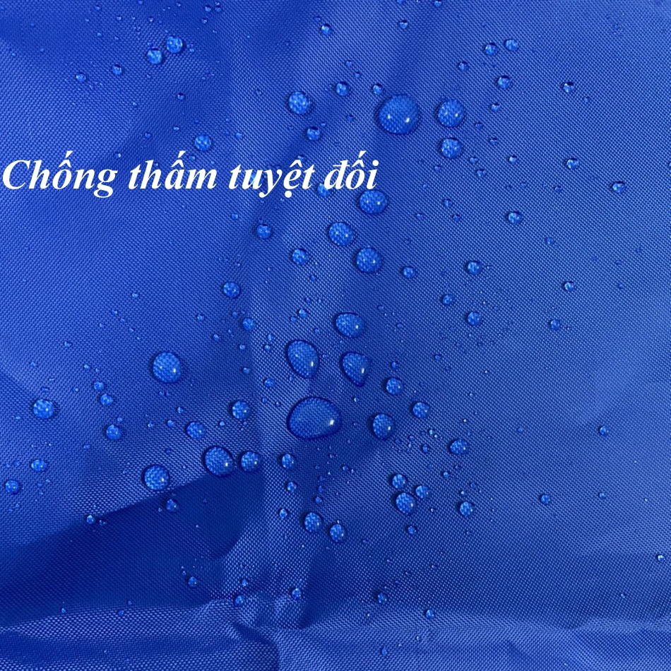 Túi vệ sinh máy lạnh Xanh dương dầy nặng Miệng 1.7m vải dù cao cấp tráng nhũ bạc không bám nước