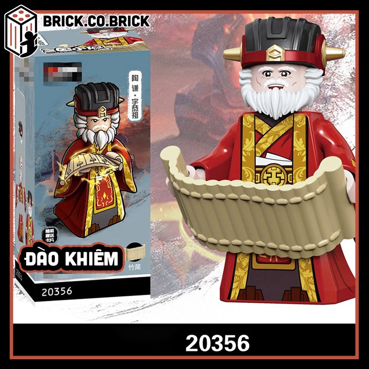 Tam Quốc Diễn Nghĩa Mô hình Lắp ráp Nhân vật Lưu Biểu Đào Khiêm Viên Thục Đồ chơi  Công Tôn Toản Mã Đằng Tôn Kiên Binh