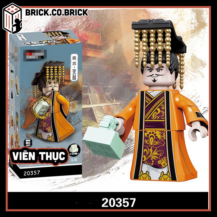 Tam Quốc Diễn Nghĩa Mô hình Lắp ráp Nhân vật Lưu Biểu Đào Khiêm Viên Thục Đồ chơi  Công Tôn Toản Mã Đằng Tôn Kiên Binh