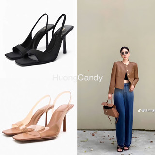 Sandal zr quai mảnh liền thân 9cm