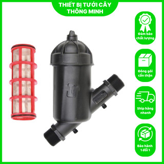 Bộ Lọc Lưới  Đường Kính D27/D34/D42 /D48/D60 - Bộ Lọc Cặn, Rác Ren Ngoài Phi 27/34/48/60 Dùng Cho Tưới Tự Động