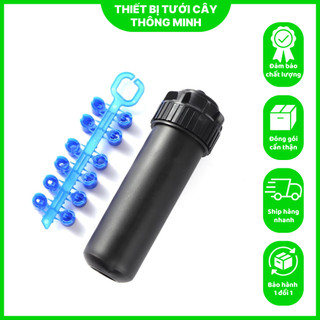 Đầu phun pop-up tưới sân vườn bán kính lớn ren 27mm