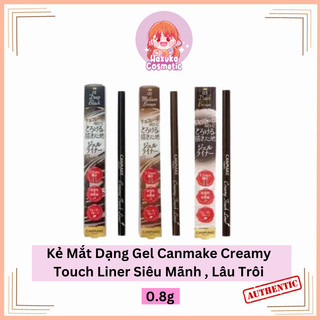 Chì kẻ mắt Canmake Creamy Touch Liner Nhật Bản kẻ mắt nâu và kẻ mắt đen