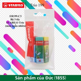 Bộ 3 tẩy stabilo trio er199-c3