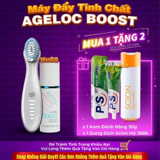 AGELOC BOOST Máy Nâng Cơ - Tặng Ngay 3 Chai Serum Booster Mẫu Mới