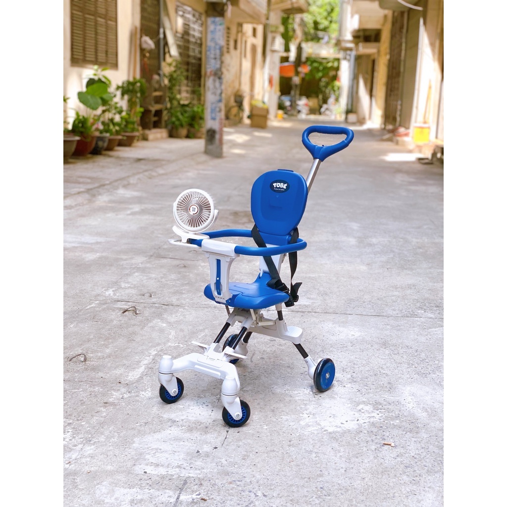 XE ĐẨY OLWEN TOBÉ GẤP GỌN ĐẢO CHIỀU CHO BÉ 6 đến 36 THÁNG KHÔNG ĐỆM KHÔNG MÁI CHE
