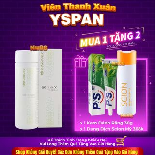 Thực Phẩm Bảo Vệ Sức Khỏe ageLOC Y-Span Chính Hãng Nuskin - 120 Viên