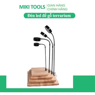 Đèn Led kèm đế gỗ terrarium đèn tiểu cảnh cho bể bán cạn