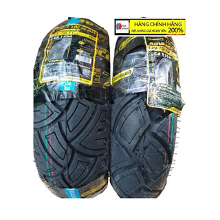 Cặp Lốp Vespa LX 110/70-11 và 120/70-10 Euromina ( Đạt tiêu chuẩn E4 Châu Âu)