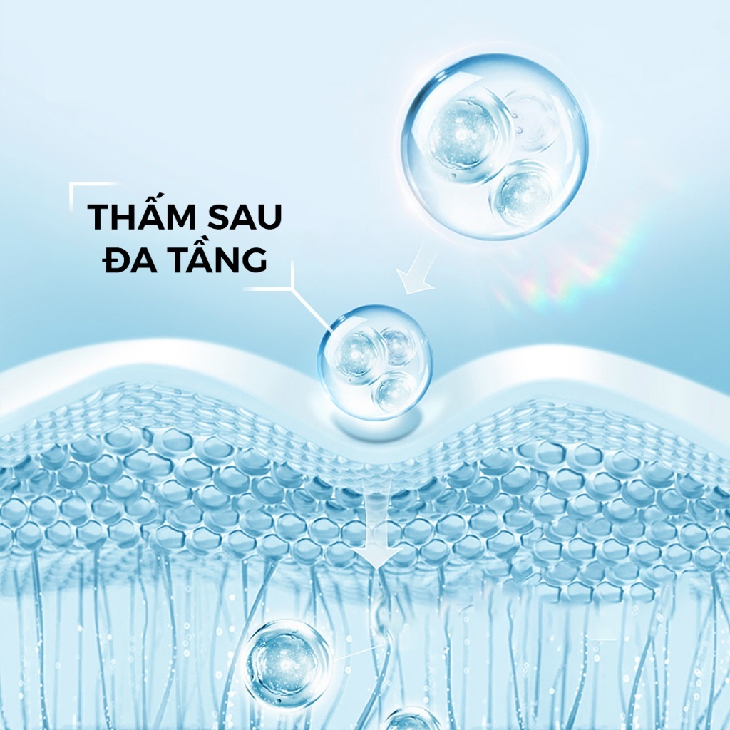 Serum HA Dưỡng Ẩm Căng Bóng & Tăng Độ Đàn Hồi -LA BONITA Vital Hyaluronic Acid Serum 50ml