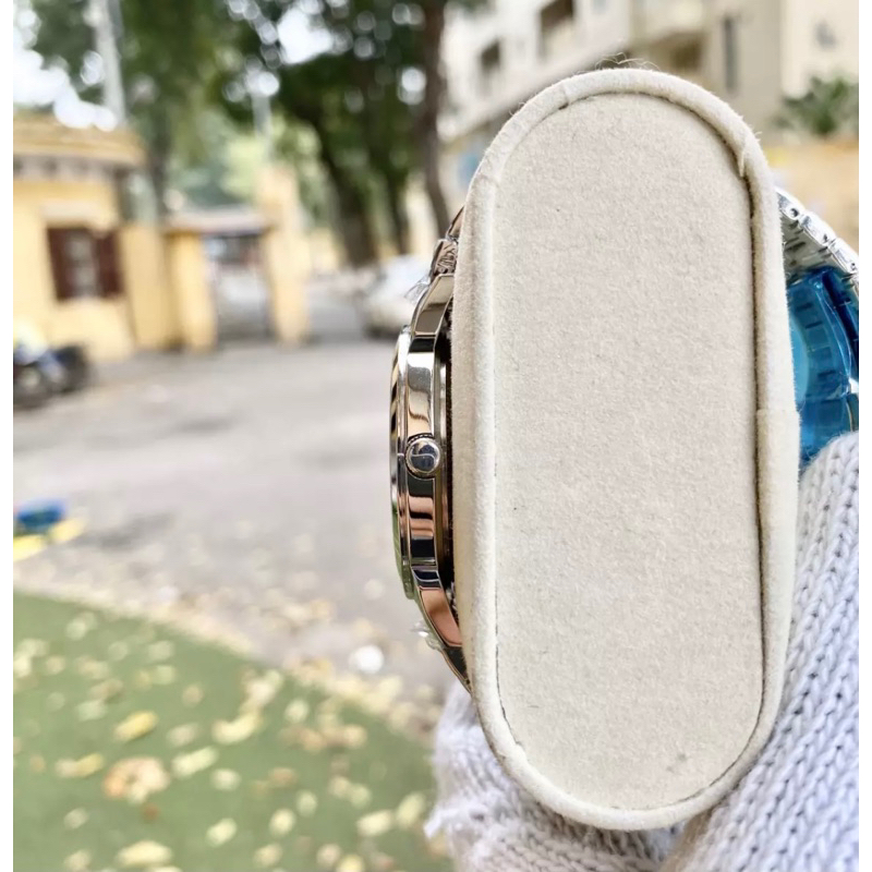 Đồng hồ nam OM 802L dây thép đúc đặc