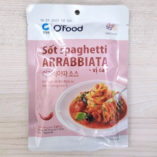 O’food sốt spaghetti vị cay daesang / arrabbiata spaghetti sauce