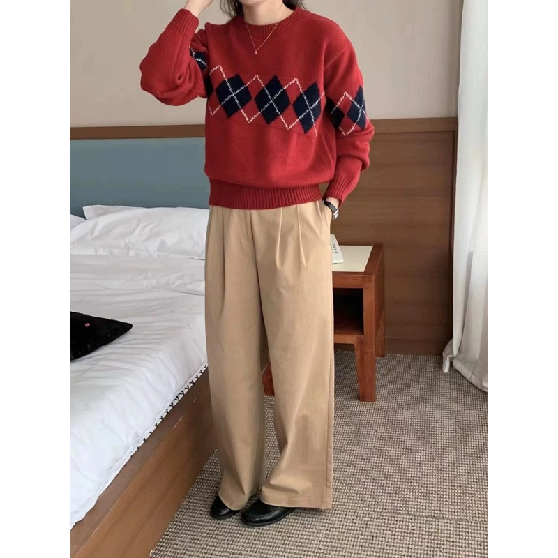 KAYY. Áo len hoạ tiết trám _ Altr