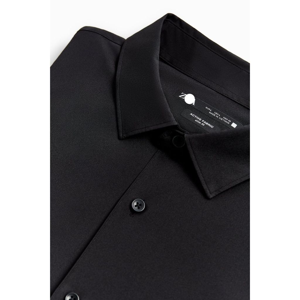 Sơ mi ZR  Woven dành cho Nam. Chất vải Woven mềm mịn, co giãn thoải mái. From Slim lên dáng gọn người.