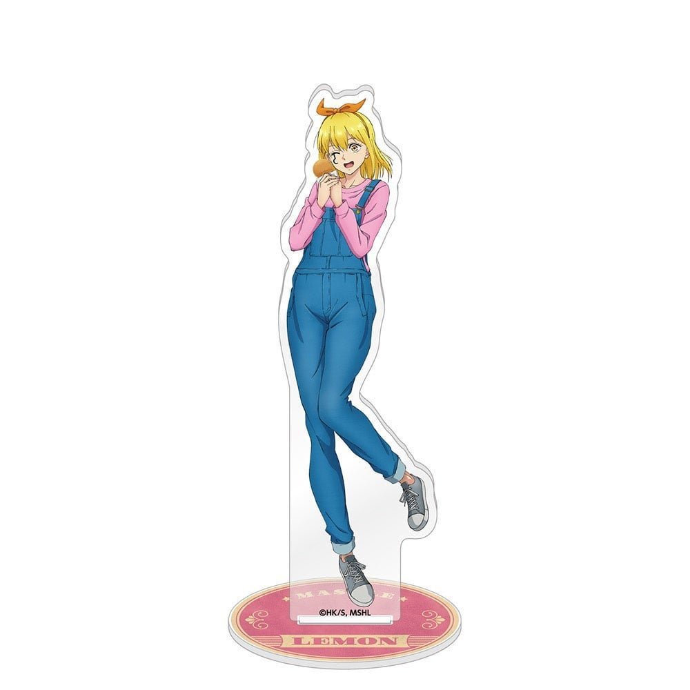 Mô hình Standee Mashle: Magic and Muscles Manga ver ĂN UỐNG anime tượng acrylic mica trang trí