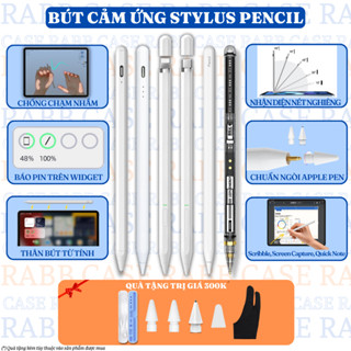 Bút cảm ứng Stylus Pen dành cho iPad, điện thoại, hỗ trợ chống chạm nhầm, vẽ nét nghiêng, Gen 2 Pro, P10, Hybrid