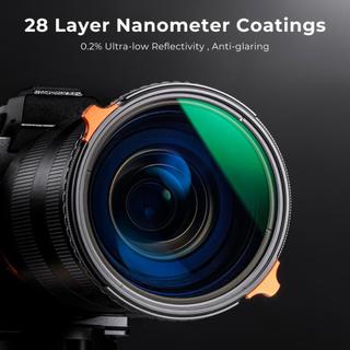 Filter K&F ND4-ND64 (2-6 Stop) Variable and CPL - Filter 2 in 1