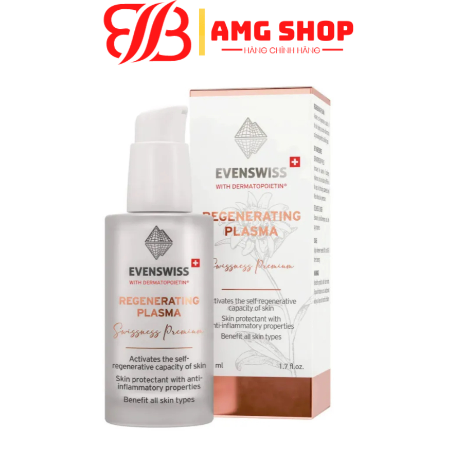 Huyết Tương Evenswiss Regenerating Plasma dưỡng ẩm phục hồi da