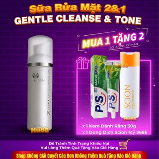 Sữa rửa mặt bọt & Nước hoa hồng Chống Lão Hoá ageLOC Gentle Cleanse & Tone