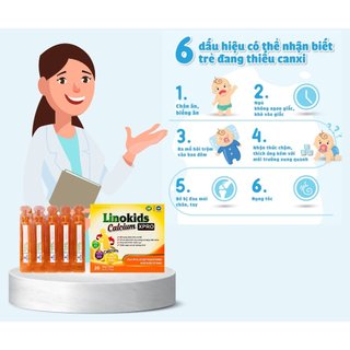 Linokids calcium xpro bổ sung canxi cho bé.