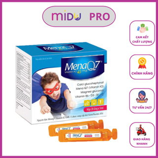 MIDU MENA7 45mcg dạng lọ - dạng ống bổ sung K2, Calci