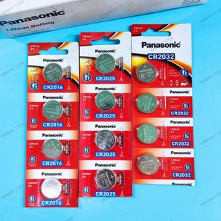 PANASONIC CR2016, 2025 & 2032  Pin Cúc Áo. Pin Lithium 3V.