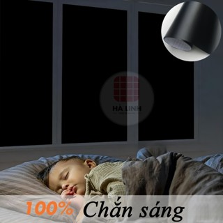 Decal Đen Nhám Dán Kính Chống Chói Nắng, Decan Sần Giấy Dán Màu Đen, Dán Bàn, Tủ Khổ 1.2mx0.5m