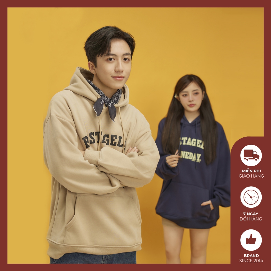 Áo hoodie form rộng nam nữ họa tiết chữ Độc menswear in hình nhiệt không bong tróc, giữ nhiệt phù hợp cặp đôi - AT307