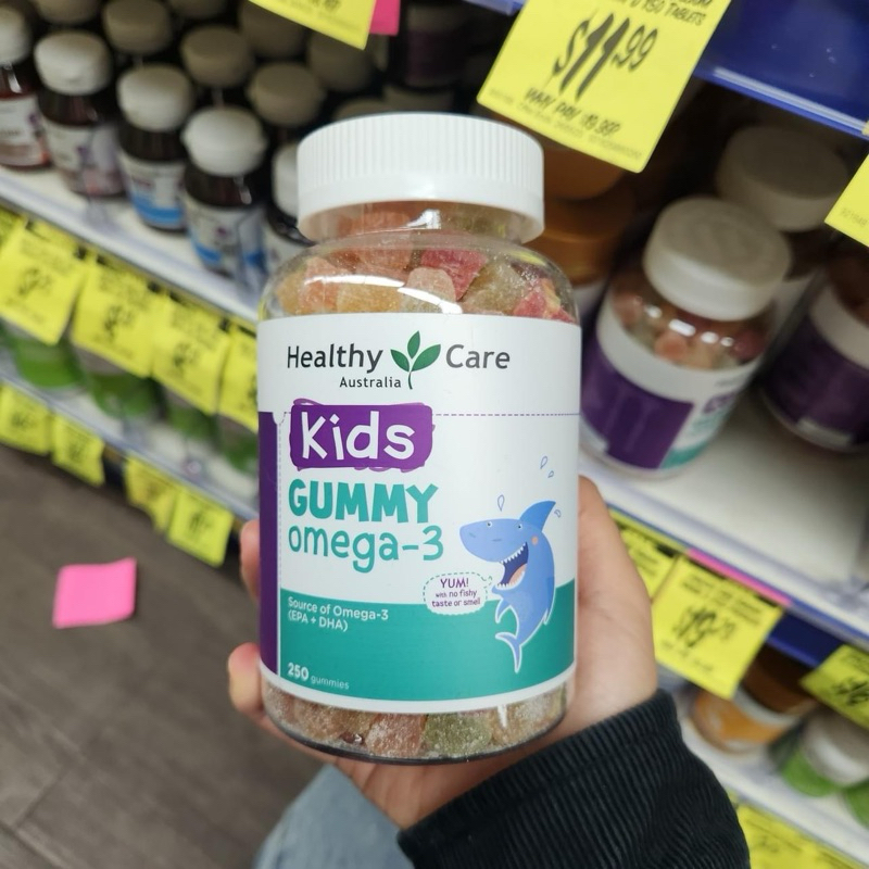KẸO GUMMY OMEGA-3 HEALTHY CARE - 250 viên