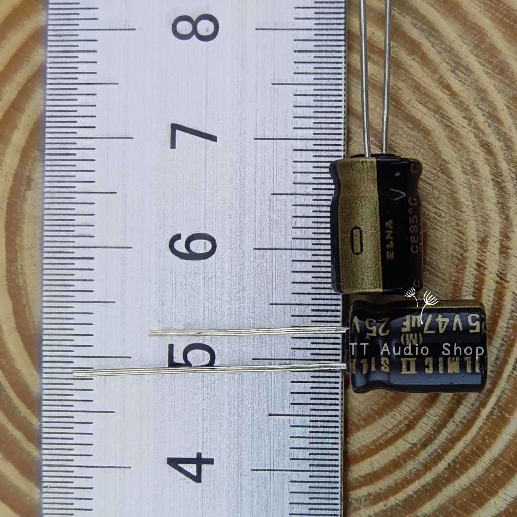 47uF 25V Tụ điện Elna Silmic 2