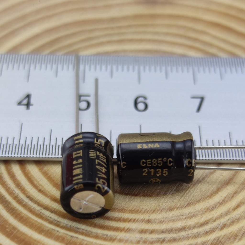 47uF 25V Tụ điện Elna Silmic 2
