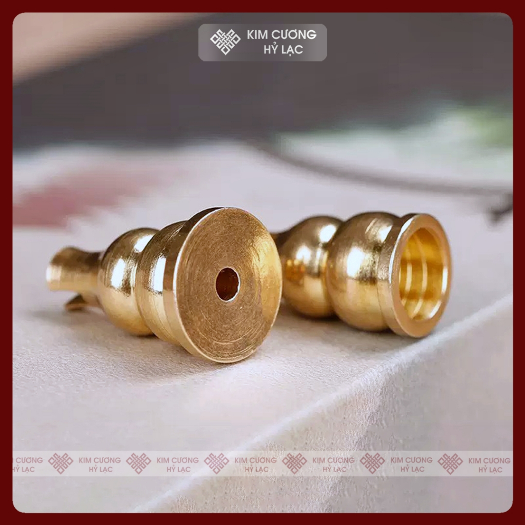 Đế Cắm Nhang Vòng, Đặt Hương Cây Đồ Thờ Cúng Mật Tông  Hình Hồ Lô