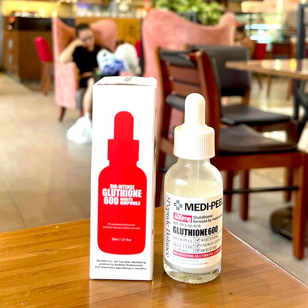 Tinh Chất Dưỡng Trắng Cấp Ẩm Phục Hồi Da Medi-Peel Bio-Intense Gluthione 600 White Ampoule 30Ml