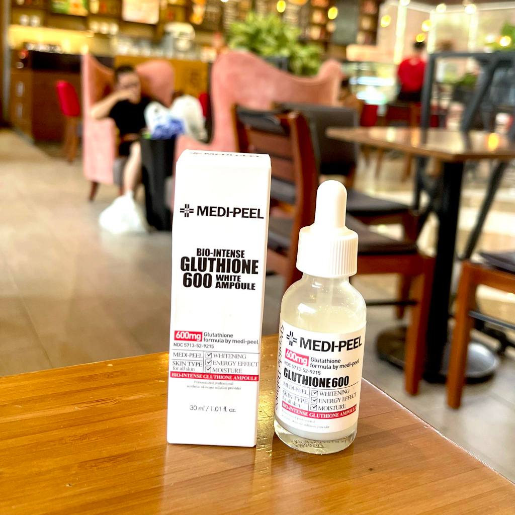 Tinh Chất Dưỡng Trắng Cấp Ẩm Phục Hồi Da Medi-Peel Bio-Intense Gluthione 600 White Ampoule 30Ml