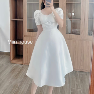 Váy tapta viền dây đá đính 2 nơ