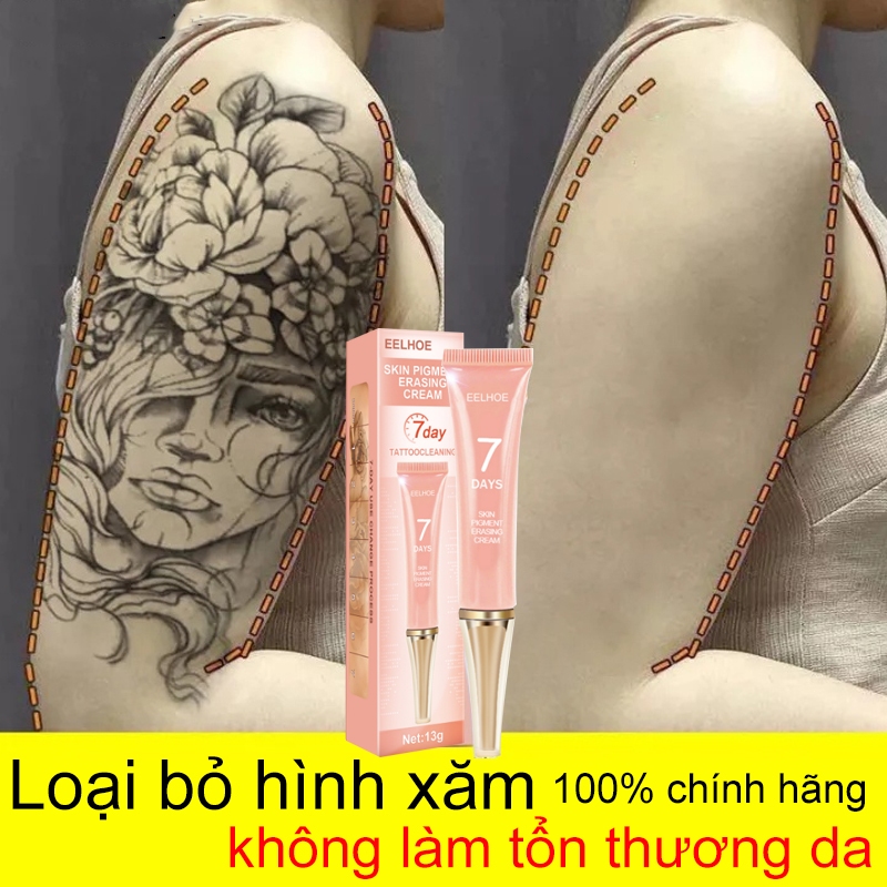 Kem Tẩy Hình Xăm Vĩnh Viễn Không Đau,không gây đau tiện dụng hiệu quả cao 15g
