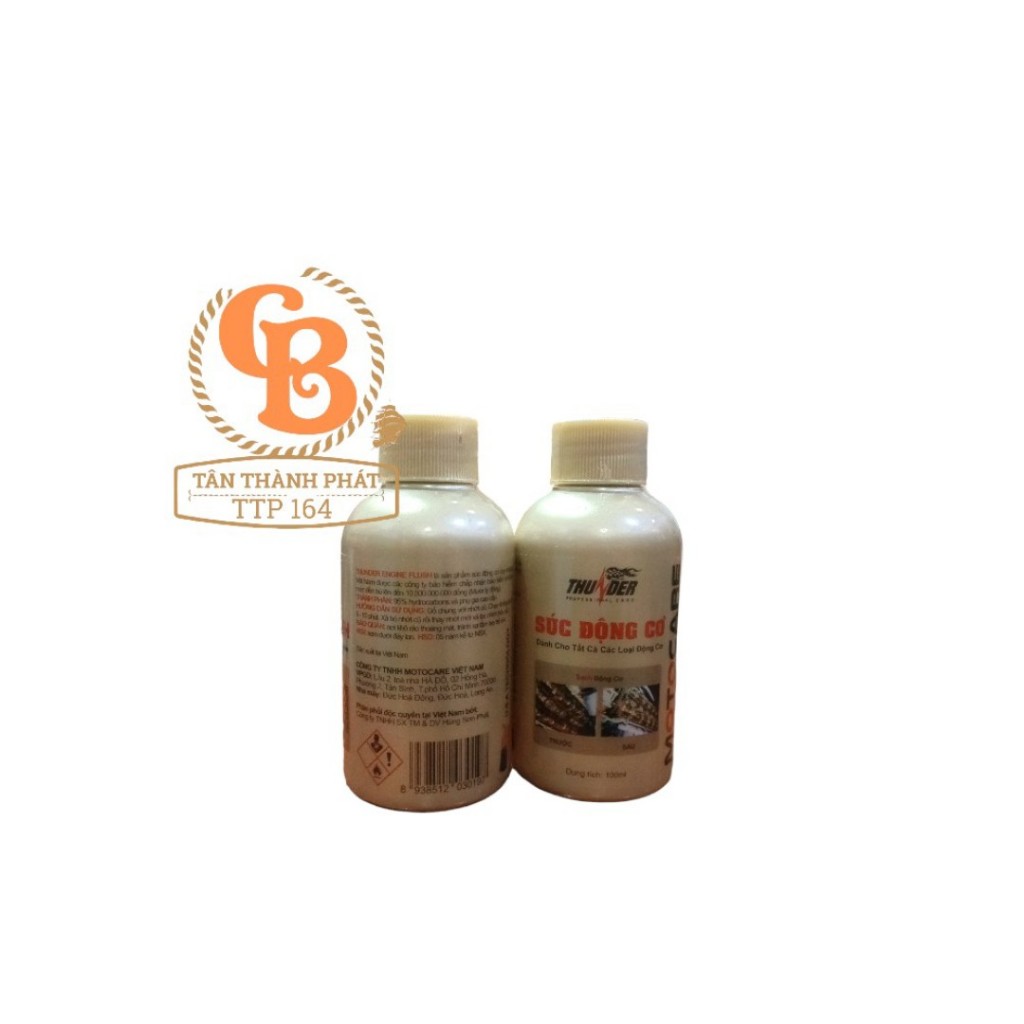 Dung dịch vệ sinh buồng đốt THUNDER 5-minute engine flush