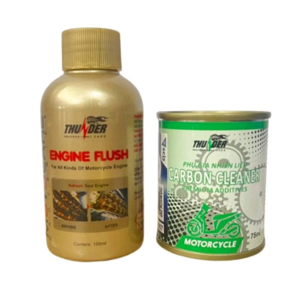 Dung dịch vệ sinh buồng đốt THUNDER 5-minute engine flush