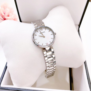 Đồng hồ nữ Bulova dây kim loại, kích thước 27mm