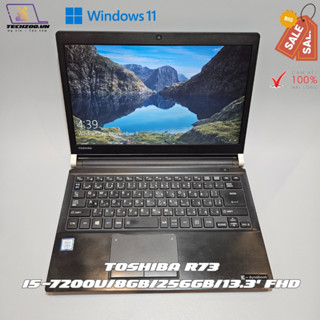 Laptop Toshiba dynabook R73 mỏng nhẹ I5-7200U/8GB/256GB/13.3 inch FHD/Pin trâu+ màn đẹp | Văn phòng, game, giải trí OK
